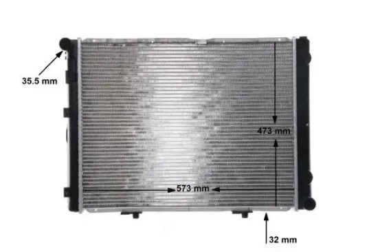 Kühler, Motorkühlung MAHLE CR 1412 000S Bild Kühler, Motorkühlung MAHLE CR 1412 000S