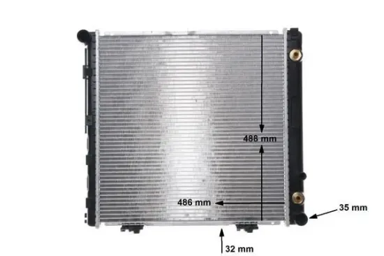 Kühler, Motorkühlung MAHLE CR 291 000S Bild Kühler, Motorkühlung MAHLE CR 291 000S