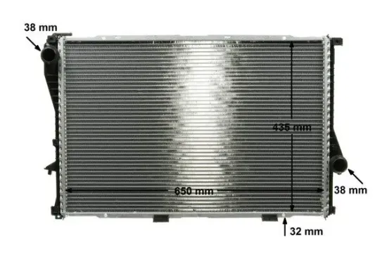 Kühler, Motorkühlung MAHLE CR 295 000P Bild Kühler, Motorkühlung MAHLE CR 295 000P