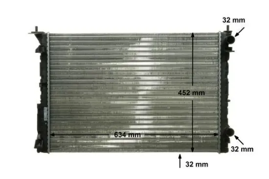 Kühler, Motorkühlung MAHLE CR 311 000P Bild Kühler, Motorkühlung MAHLE CR 311 000P