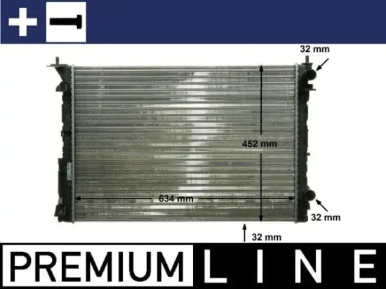 Kühler, Motorkühlung MAHLE CR 311 000P Bild Kühler, Motorkühlung MAHLE CR 311 000P