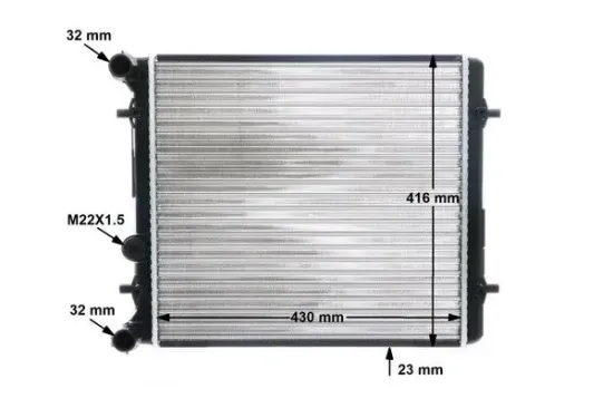 Kühler, Motorkühlung MAHLE CR 367 000S Bild Kühler, Motorkühlung MAHLE CR 367 000S