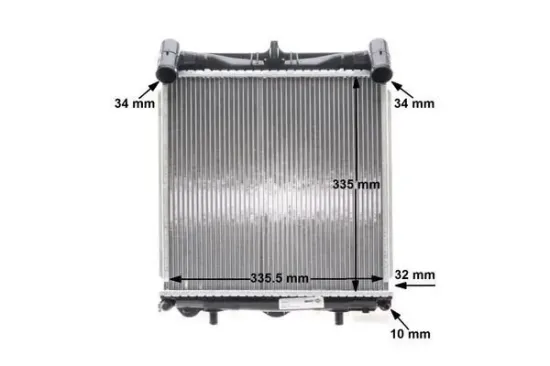 Kühler, Motorkühlung MAHLE CR 370 000S Bild Kühler, Motorkühlung MAHLE CR 370 000S