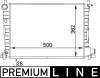 Kühler, Motorkühlung MAHLE CR 381 000P Bild Kühler, Motorkühlung MAHLE CR 381 000P