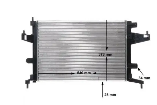 Kühler, Motorkühlung MAHLE CR 388 000S Bild Kühler, Motorkühlung MAHLE CR 388 000S