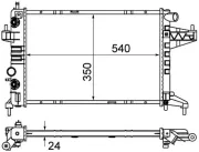 Kühler, Motorkühlung MAHLE CR 390 000S