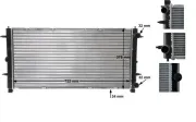 Kühler, Motorkühlung MAHLE CR 398 000S