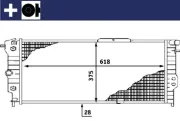 Kühler, Motorkühlung MAHLE CR 440 000S