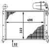Kühler, Motorkühlung MAHLE CR 448 000S Bild Kühler, Motorkühlung MAHLE CR 448 000S