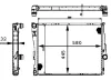 Kühler, Motorkühlung MAHLE CR 458 000P Bild Kühler, Motorkühlung MAHLE CR 458 000P