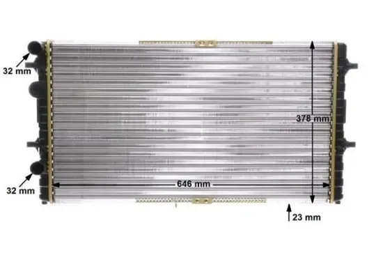 Kühler, Motorkühlung MAHLE CR 463 000S Bild Kühler, Motorkühlung MAHLE CR 463 000S
