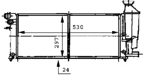 Kühler, Motorkühlung MAHLE CR 468 000S Bild Kühler, Motorkühlung MAHLE CR 468 000S