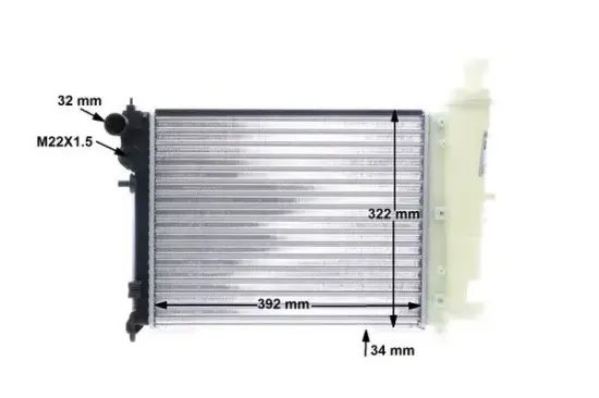 Kühler, Motorkühlung MAHLE CR 469 000S Bild Kühler, Motorkühlung MAHLE CR 469 000S