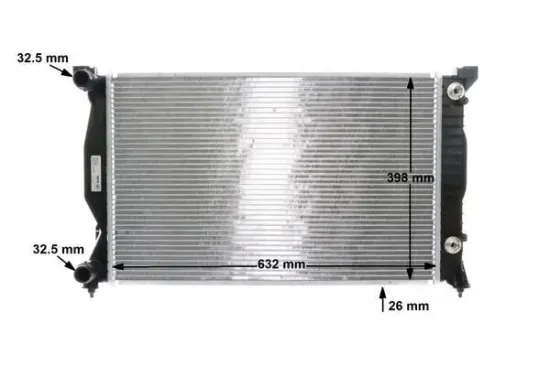 Kühler, Motorkühlung MAHLE CR 484 000S Bild Kühler, Motorkühlung MAHLE CR 484 000S