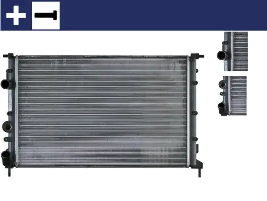 Kühler, Motorkühlung MAHLE CR 494 000S Bild Kühler, Motorkühlung MAHLE CR 494 000S