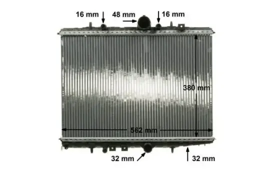 Kühler, Motorkühlung MAHLE CR 514 000P Bild Kühler, Motorkühlung MAHLE CR 514 000P