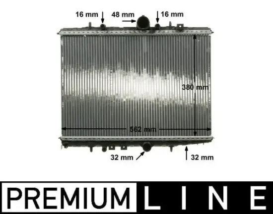 Kühler, Motorkühlung MAHLE CR 514 000P Bild Kühler, Motorkühlung MAHLE CR 514 000P