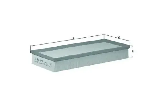 Luftfilter MAHLE LX 792 Bild Luftfilter MAHLE LX 792
