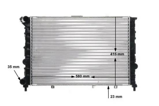 Kühler, Motorkühlung MAHLE CR 521 000S Bild Kühler, Motorkühlung MAHLE CR 521 000S