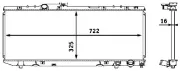 Kühler, Motorkühlung MAHLE CR 538 000S