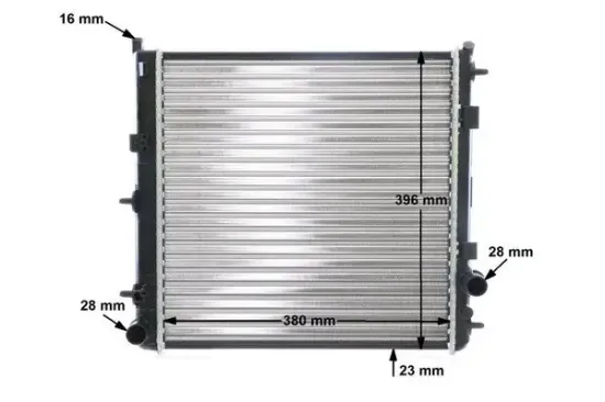 Kühler, Motorkühlung MAHLE CR 557 000S Bild Kühler, Motorkühlung MAHLE CR 557 000S