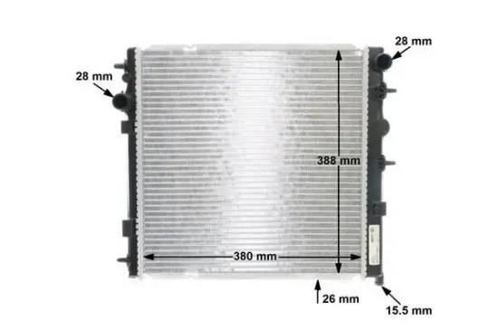 Kühler, Motorkühlung MAHLE CR 558 000S Bild Kühler, Motorkühlung MAHLE CR 558 000S