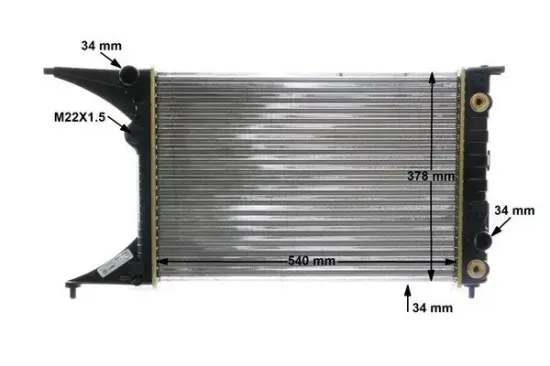 Kühler, Motorkühlung MAHLE CR 559 000S Bild Kühler, Motorkühlung MAHLE CR 559 000S