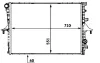 Kühler, Motorkühlung MAHLE CR 571 000P Bild Kühler, Motorkühlung MAHLE CR 571 000P