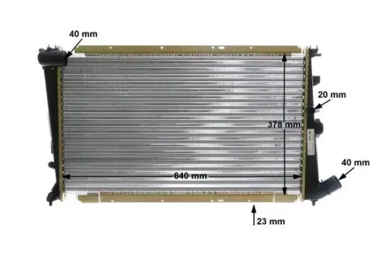 Kühler, Motorkühlung MAHLE CR 586 000S Bild Kühler, Motorkühlung MAHLE CR 586 000S
