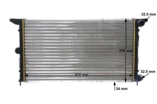 Kühler, Motorkühlung MAHLE CR 641 000S Bild Kühler, Motorkühlung MAHLE CR 641 000S