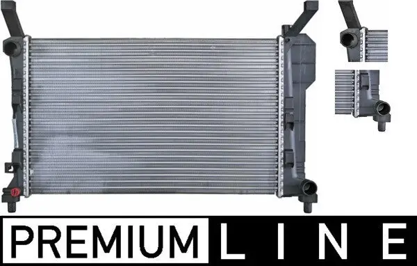 Kühler, Motorkühlung MAHLE CR 660 000P
