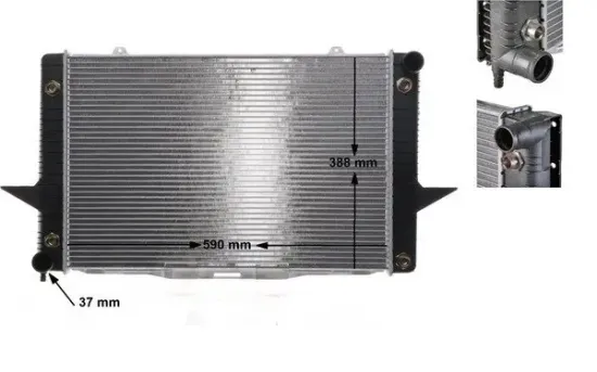 Kühler, Motorkühlung MAHLE CR 764 000S Bild Kühler, Motorkühlung MAHLE CR 764 000S