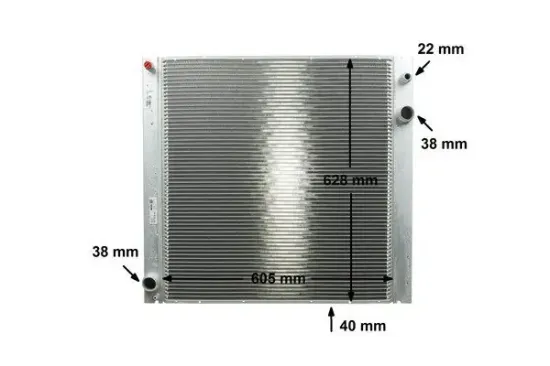 Kühler, Motorkühlung MAHLE CR 765 000P Bild Kühler, Motorkühlung MAHLE CR 765 000P