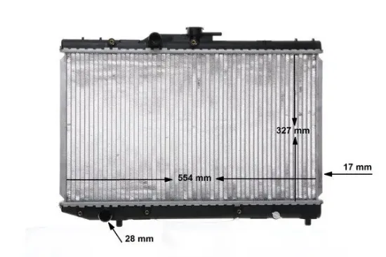 Kühler, Motorkühlung MAHLE CR 768 000S Bild Kühler, Motorkühlung MAHLE CR 768 000S