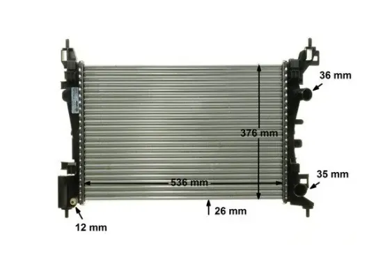 Kühler, Motorkühlung MAHLE CR 774 000P Bild Kühler, Motorkühlung MAHLE CR 774 000P
