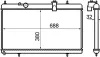 Kühler, Motorkühlung MAHLE CR 801 000S