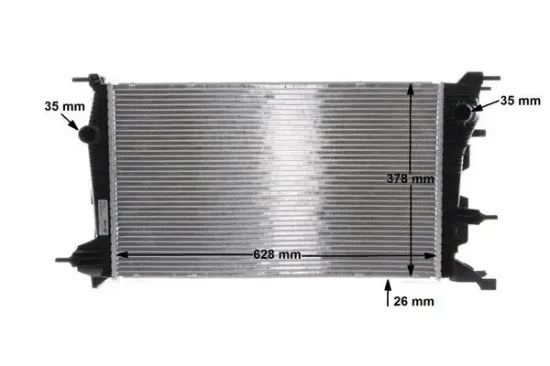 Kühler, Motorkühlung MAHLE CR 840 000S Bild Kühler, Motorkühlung MAHLE CR 840 000S