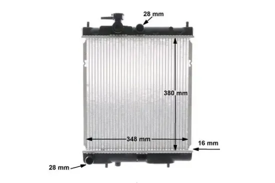 Kühler, Motorkühlung MAHLE CR 844 000S Bild Kühler, Motorkühlung MAHLE CR 844 000S