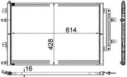Kühler, Motorkühlung MAHLE CR 868 000P
