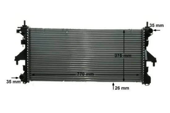 Kühler, Motorkühlung MAHLE CR 885 000P Bild Kühler, Motorkühlung MAHLE CR 885 000P