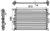 Kühler, Motorkühlung MAHLE CR 906 000P