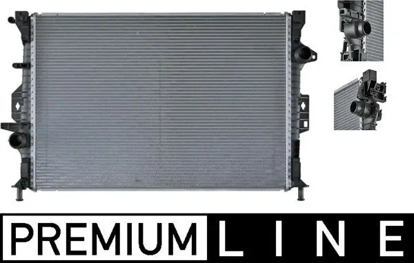 Kühler, Motorkühlung MAHLE CR 907 000P