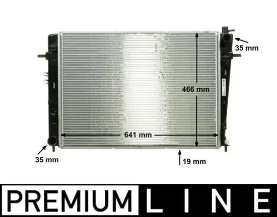 Kühler, Motorkühlung MAHLE CR 909 000P Bild Kühler, Motorkühlung MAHLE CR 909 000P