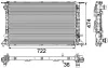 Kühler, Motorkühlung MAHLE CR 912 000P Bild Kühler, Motorkühlung MAHLE CR 912 000P