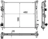 Kühler, Motorkühlung MAHLE CR 947 000S