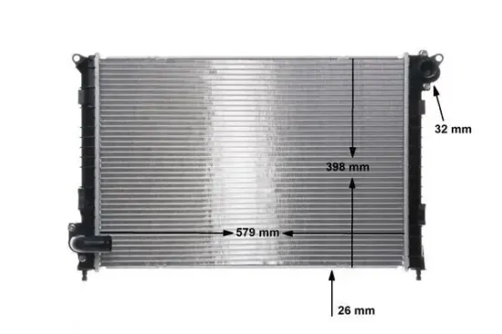 Kühler, Motorkühlung MAHLE CR 983 000S Bild Kühler, Motorkühlung MAHLE CR 983 000S