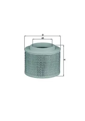 Luftfilter MAHLE LX 2808/1 Bild Luftfilter MAHLE LX 2808/1