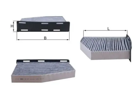 Filter, Innenraumluft MAHLE LAK 181/1 Bild Filter, Innenraumluft MAHLE LAK 181/1