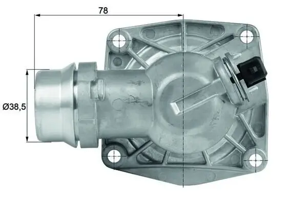 Thermostat, Kühlmittel MAHLE TM 16 105