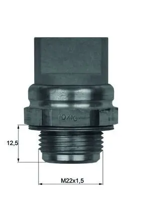 Temperaturschalter, Kühlerlüfter MAHLE TSW 31